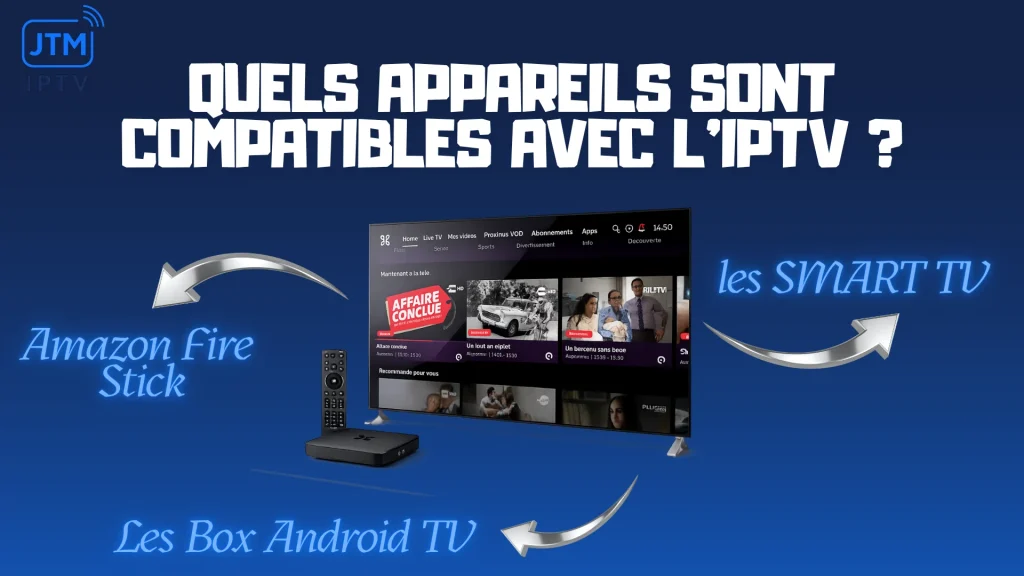 Quels appareils sont compatibles avec l’IPTV ?